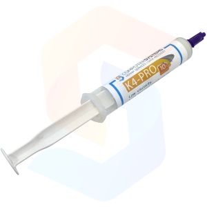 K4-PRO 10g applicator tube – low viscosity silicone thermal paste for long life systems; >4.6 W/m·K*