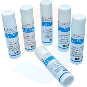 K5-PRO 6x10g twist up tubes – DIY thermal putty team pack; non conductive, trusted since 2013